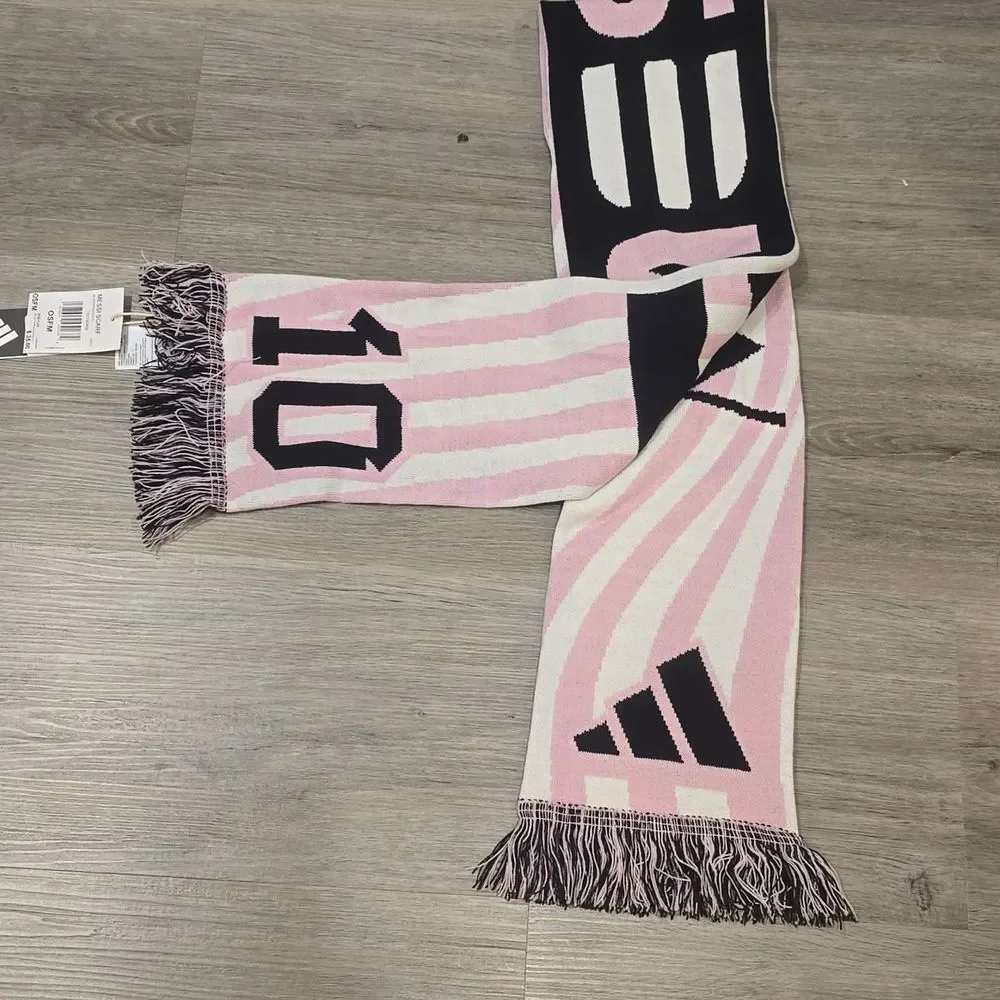 Adidas Lionel Messi‎ Scarf- Pink/Black